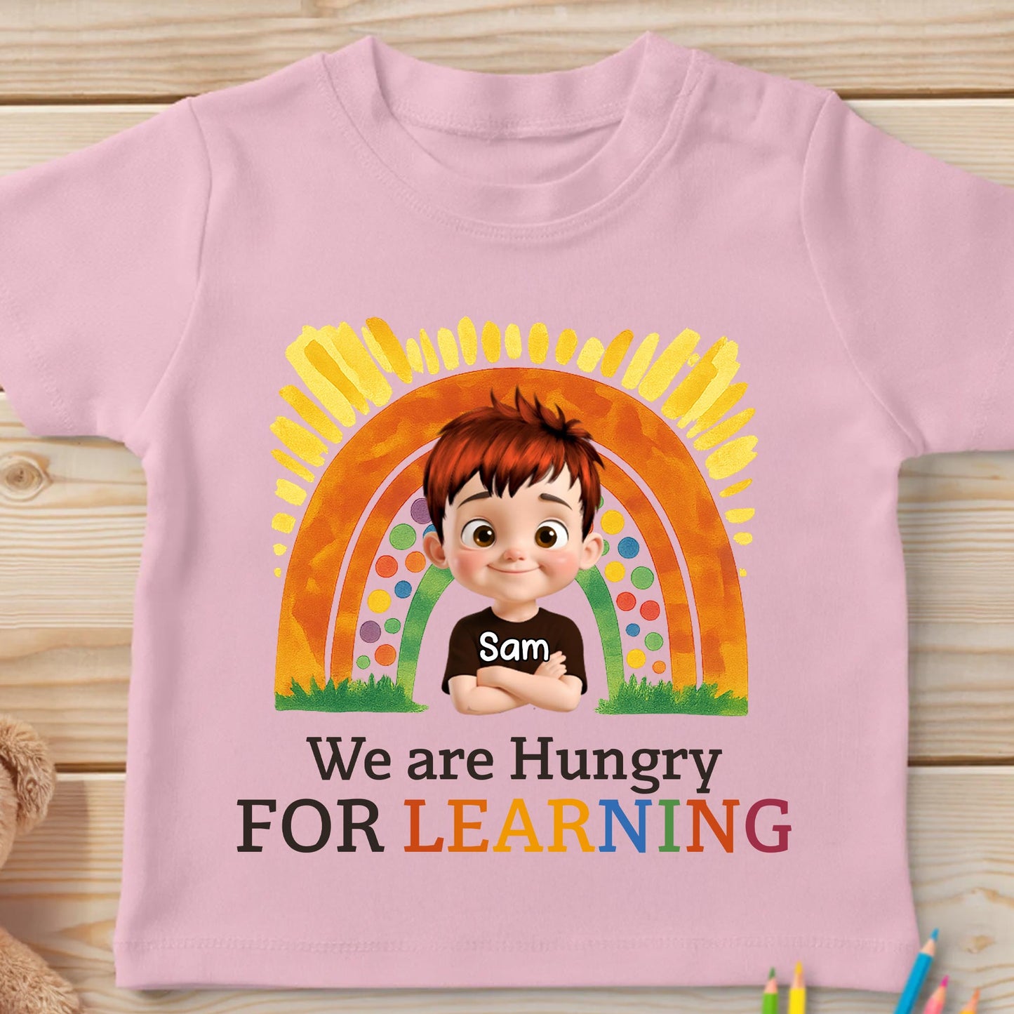 Hungry For Learning, Rainbow and Child Design