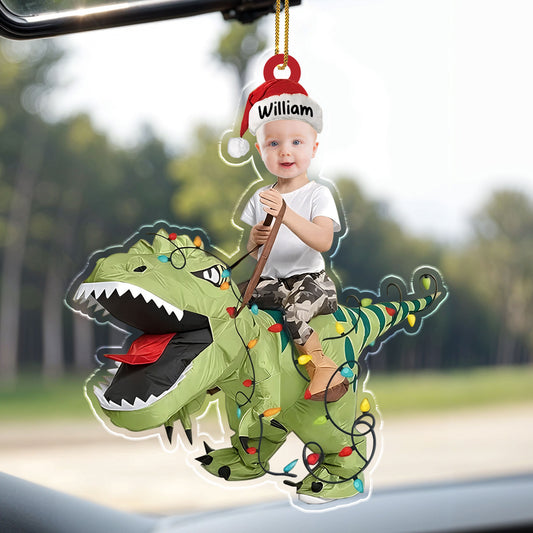 A Daring Adventure On A Dinosaur