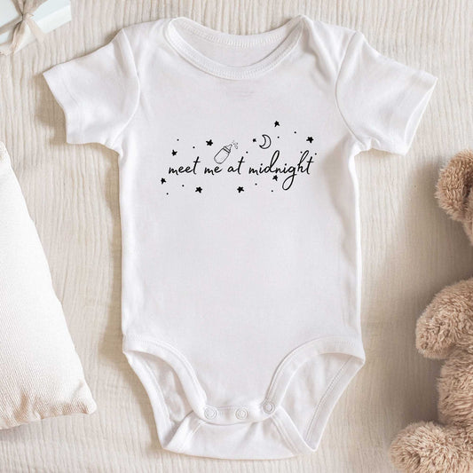 Meet Me At Midnight With Stars And Crescent Moon