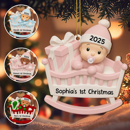 Your First Christmas, Baby In A Cradle