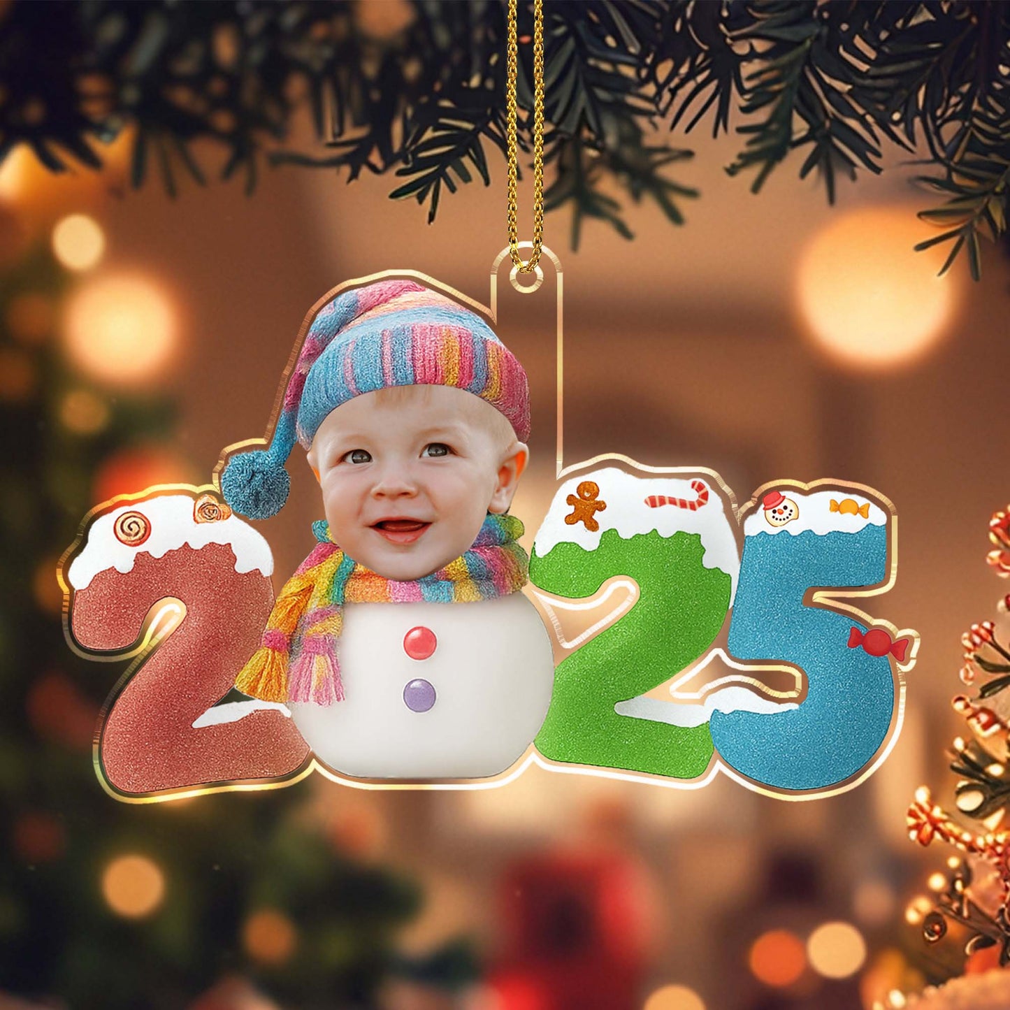 Celebrate A Festive Season With This Delightful Custom Ornament