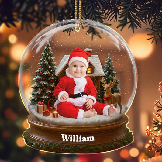 Celebrate Your Baby's First Christmas With Santa Suit And Reindeer