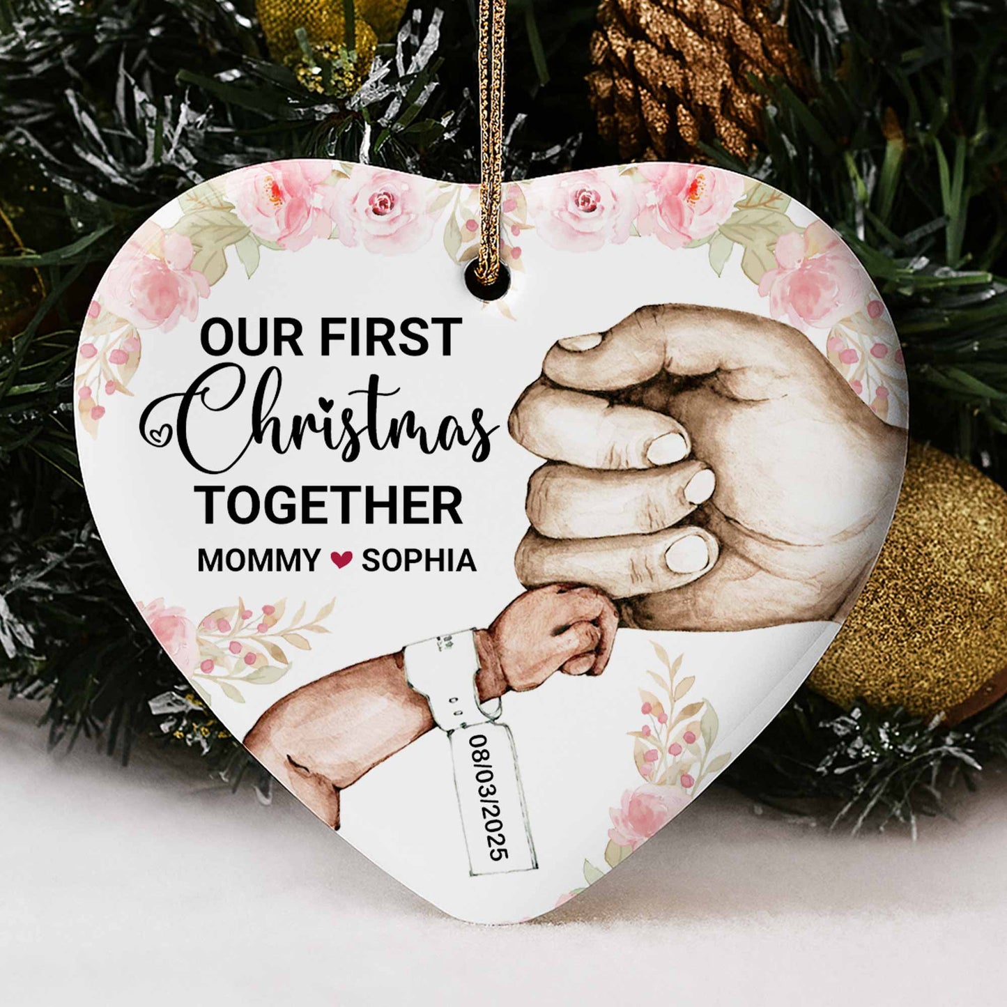 Our First Christmas Together, Holding Hands