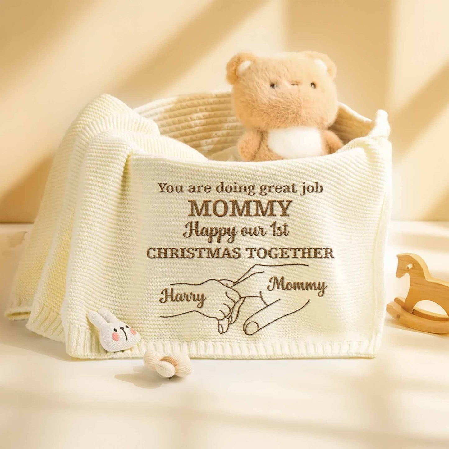 You Are Doing Great Job Mommy, Happy Our 1st Christmas Together