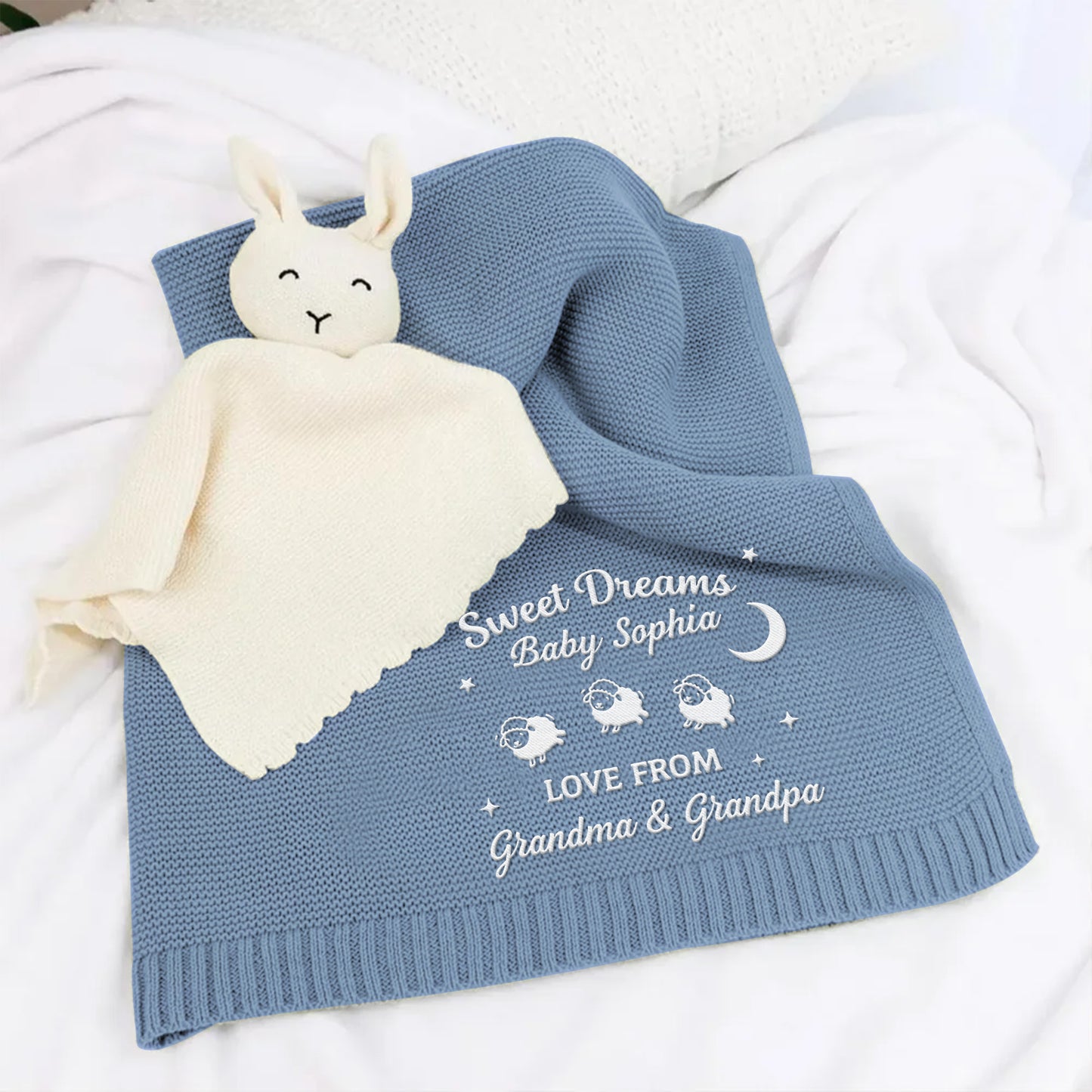 Sweet Dreams, Sheep, Moon and Stars