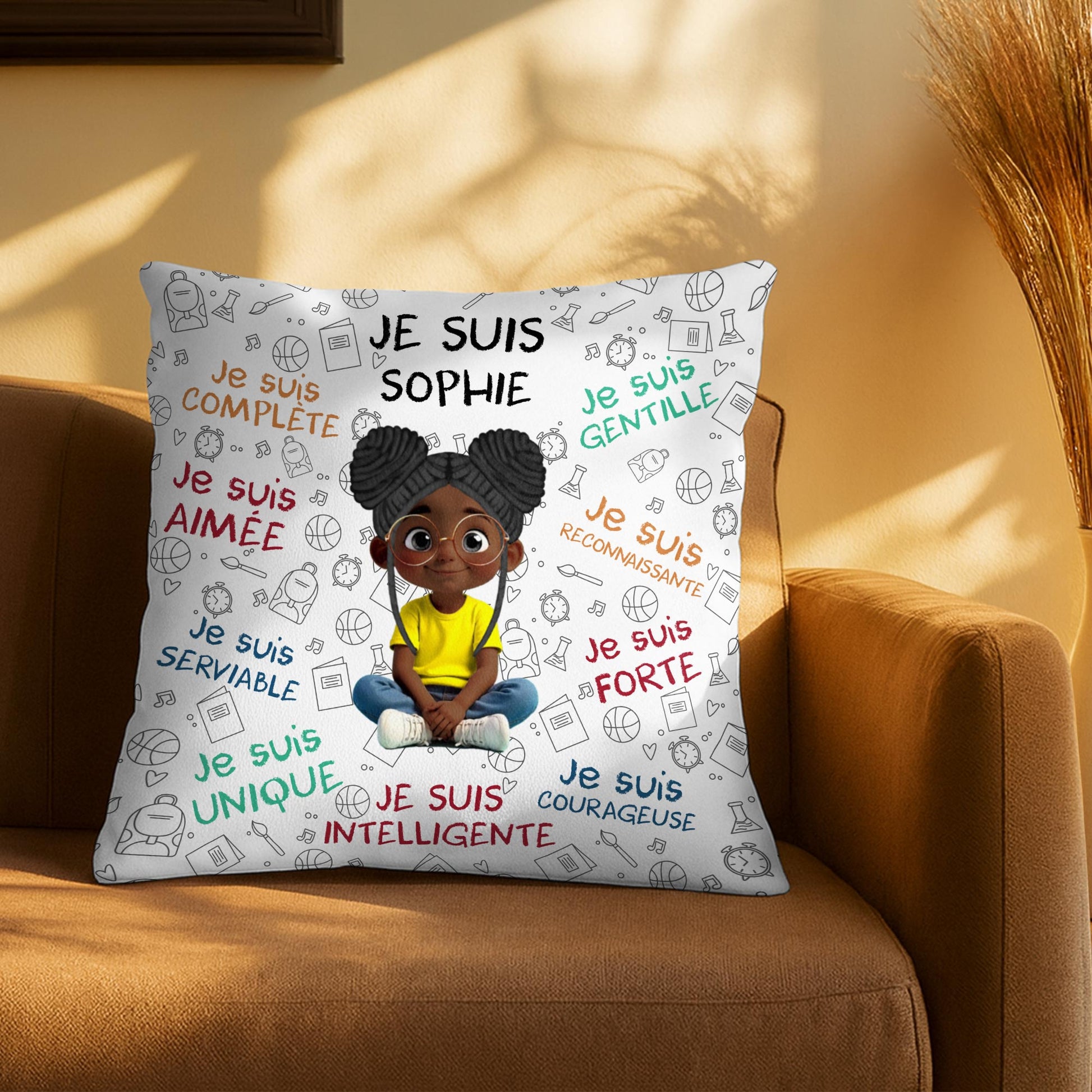 Affirmations Of Self Love And Positivity Pillow