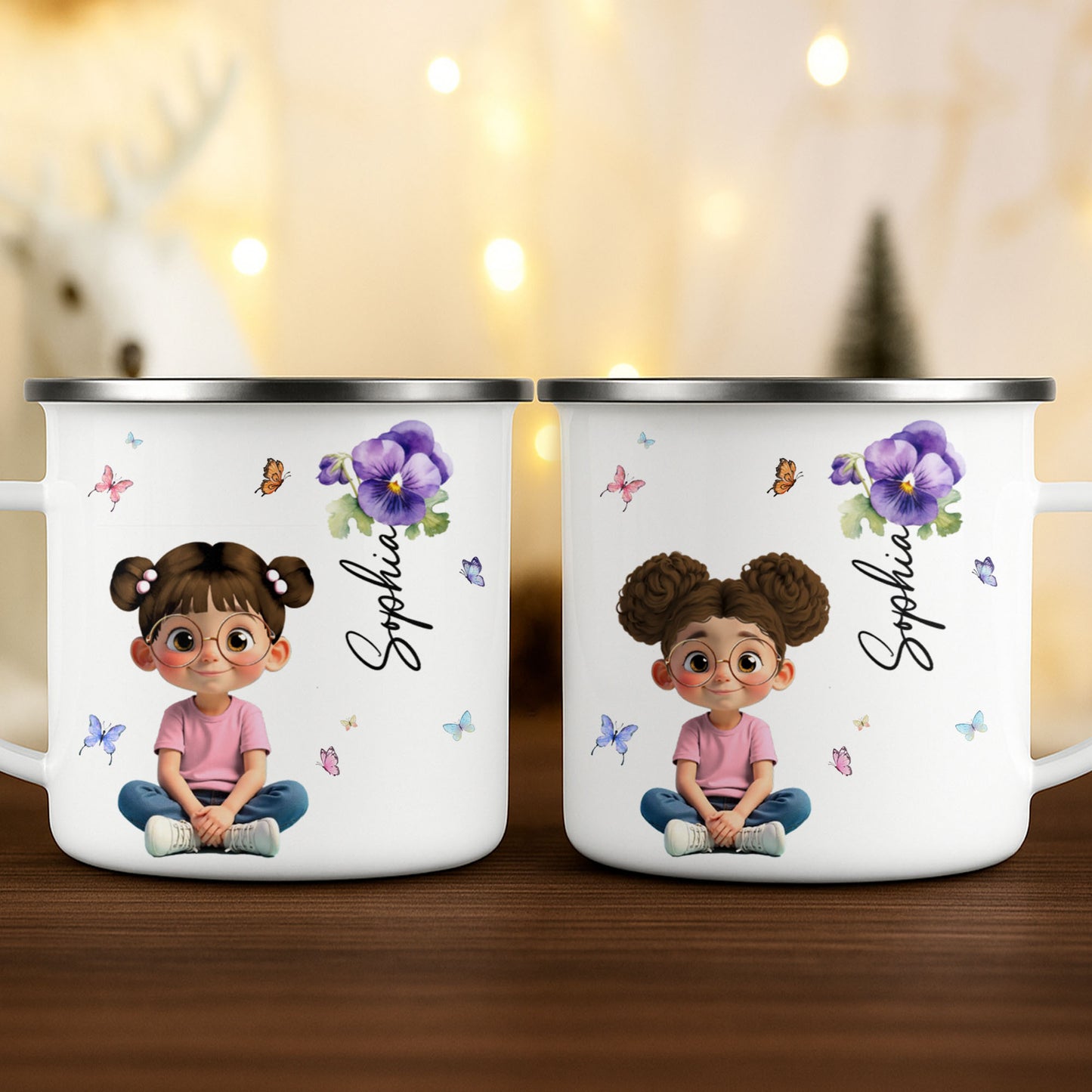 Create Magical Moments, Girl And Butterflies