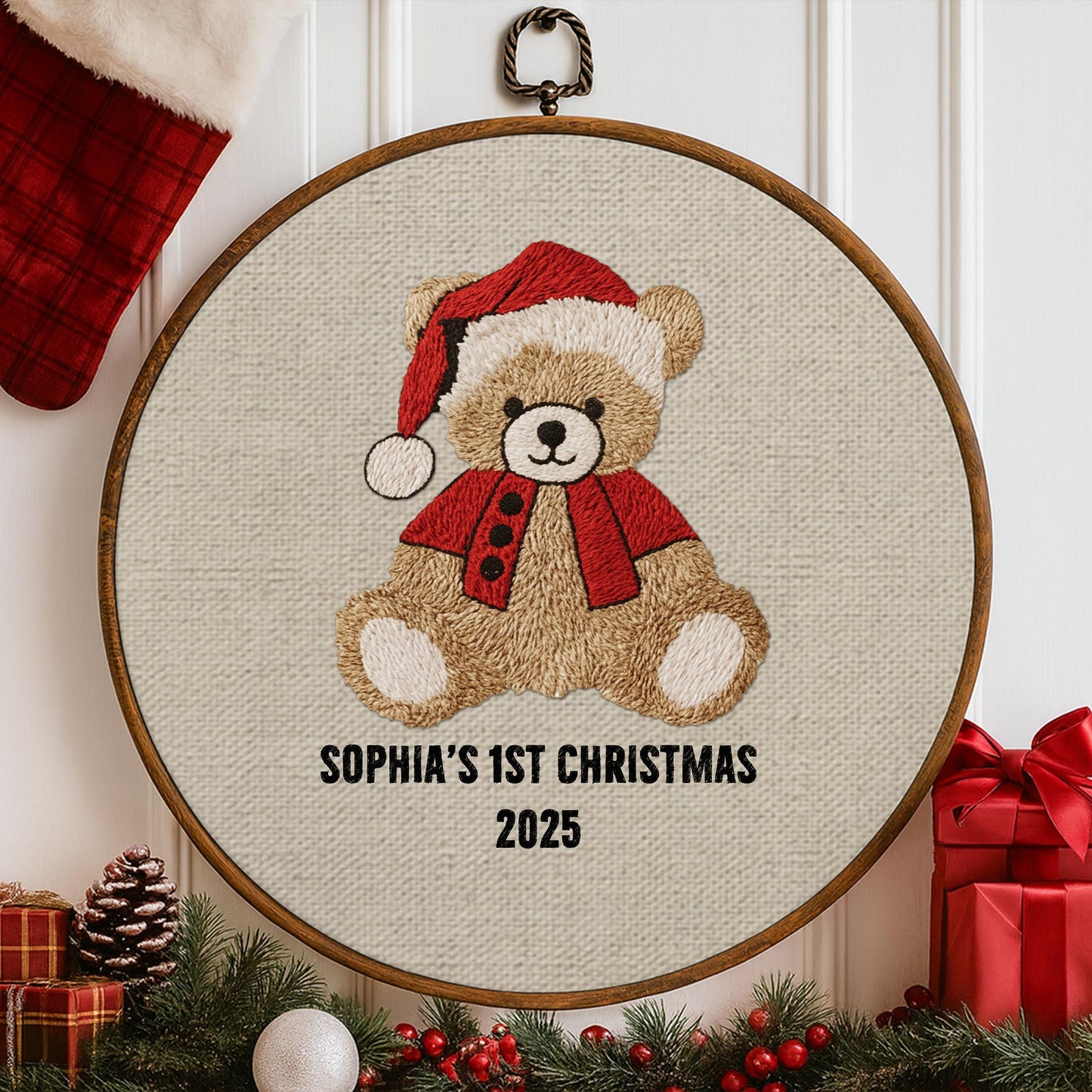 Celebrate Your Little One's First Holiday Season With a Teddy Bear