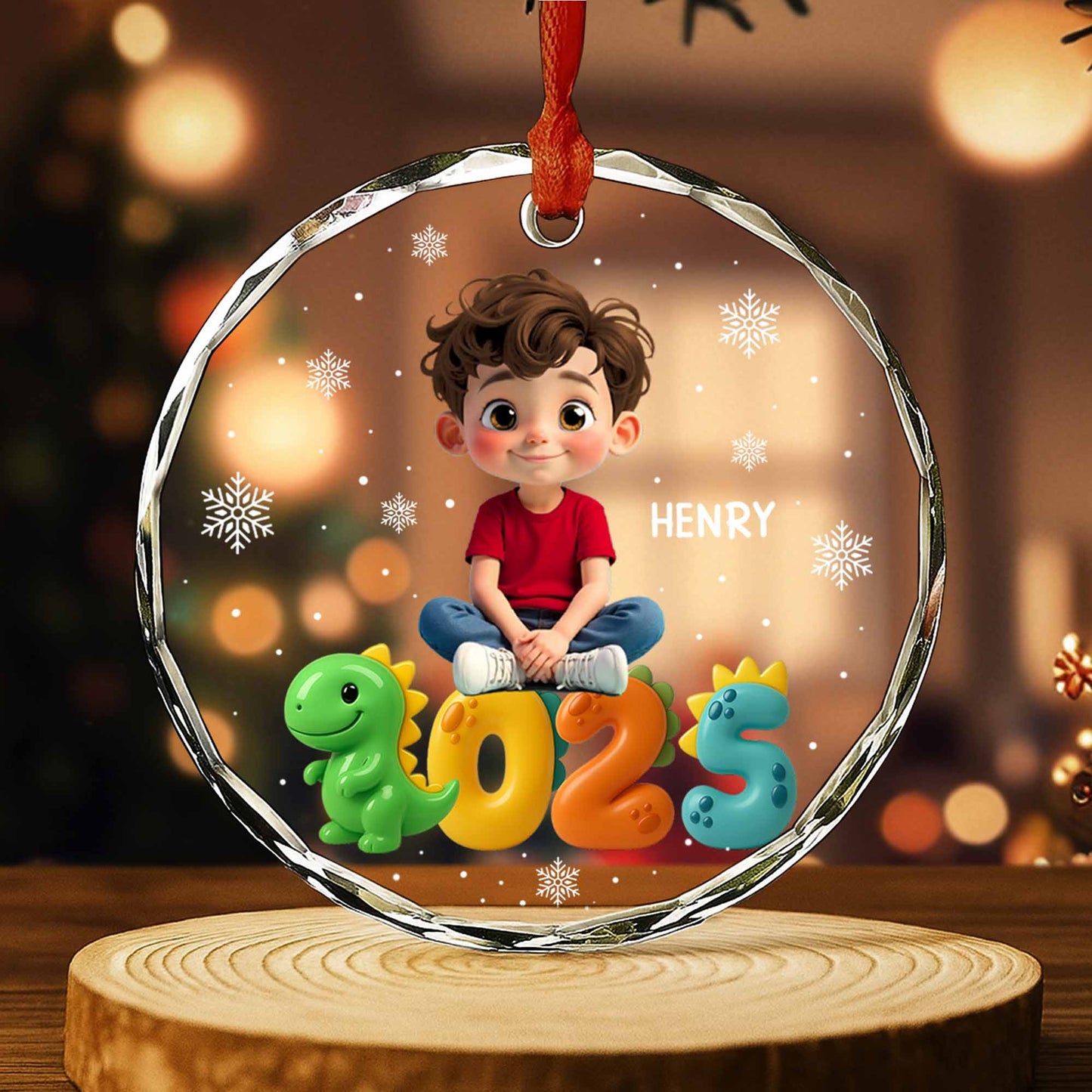 Playful Child And Colorful Numbers Holiday Season