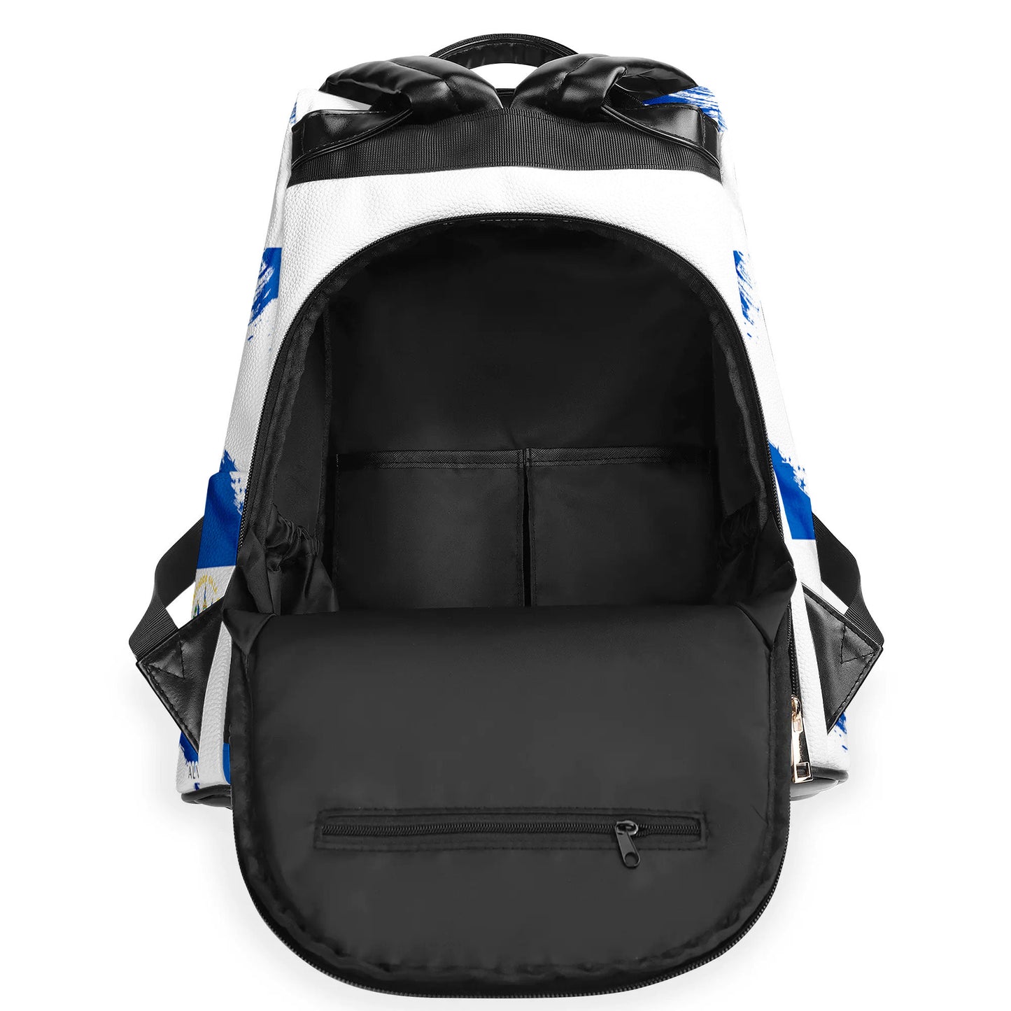 Salvadoreña - Mochila de Cuero Personalizada - LA001_BP