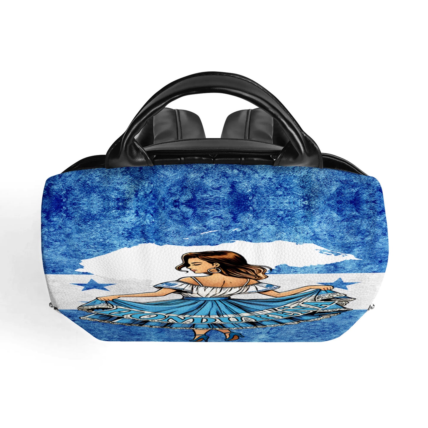 Hondureña - Mochila de Cuero Personalizada - LA004_BP