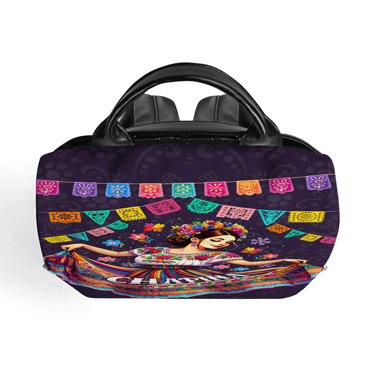 Chapina - Mochila de cuero personalizada - LA005_BP