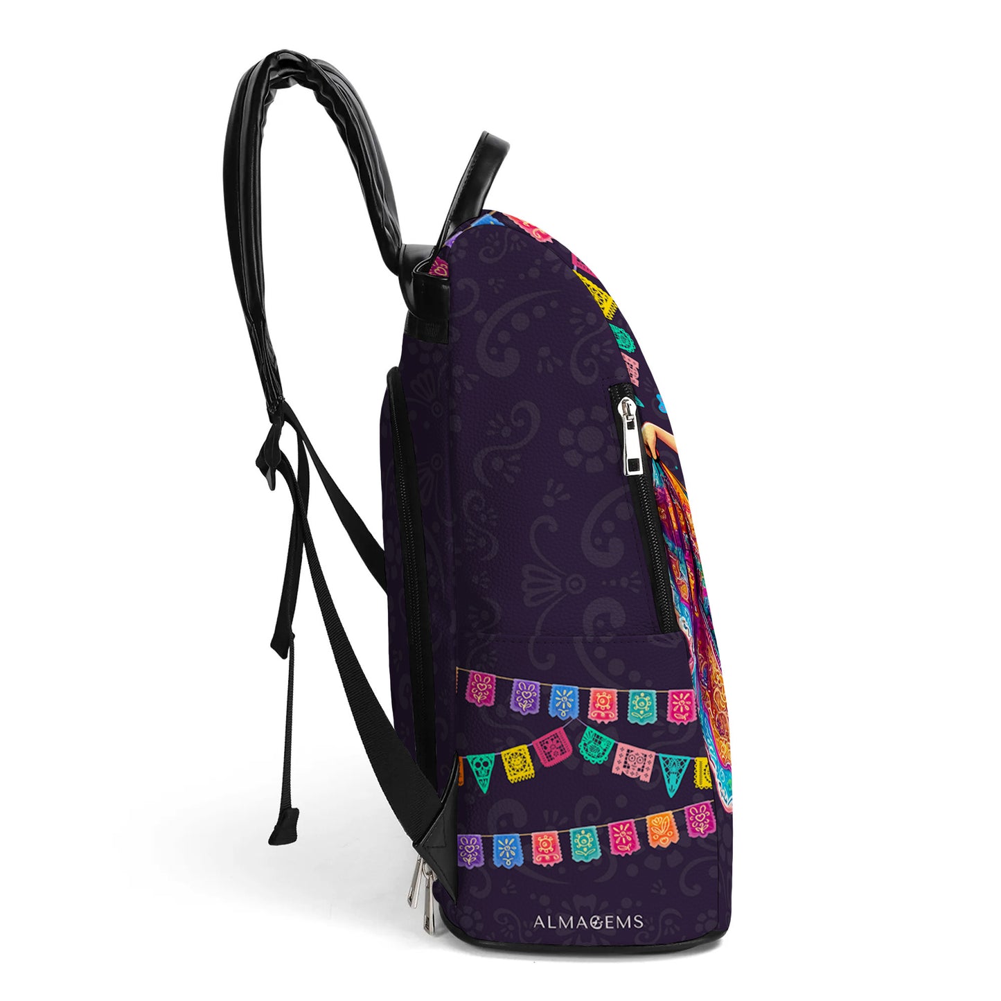 Chapina - Mochila de cuero personalizada - LA005_BP