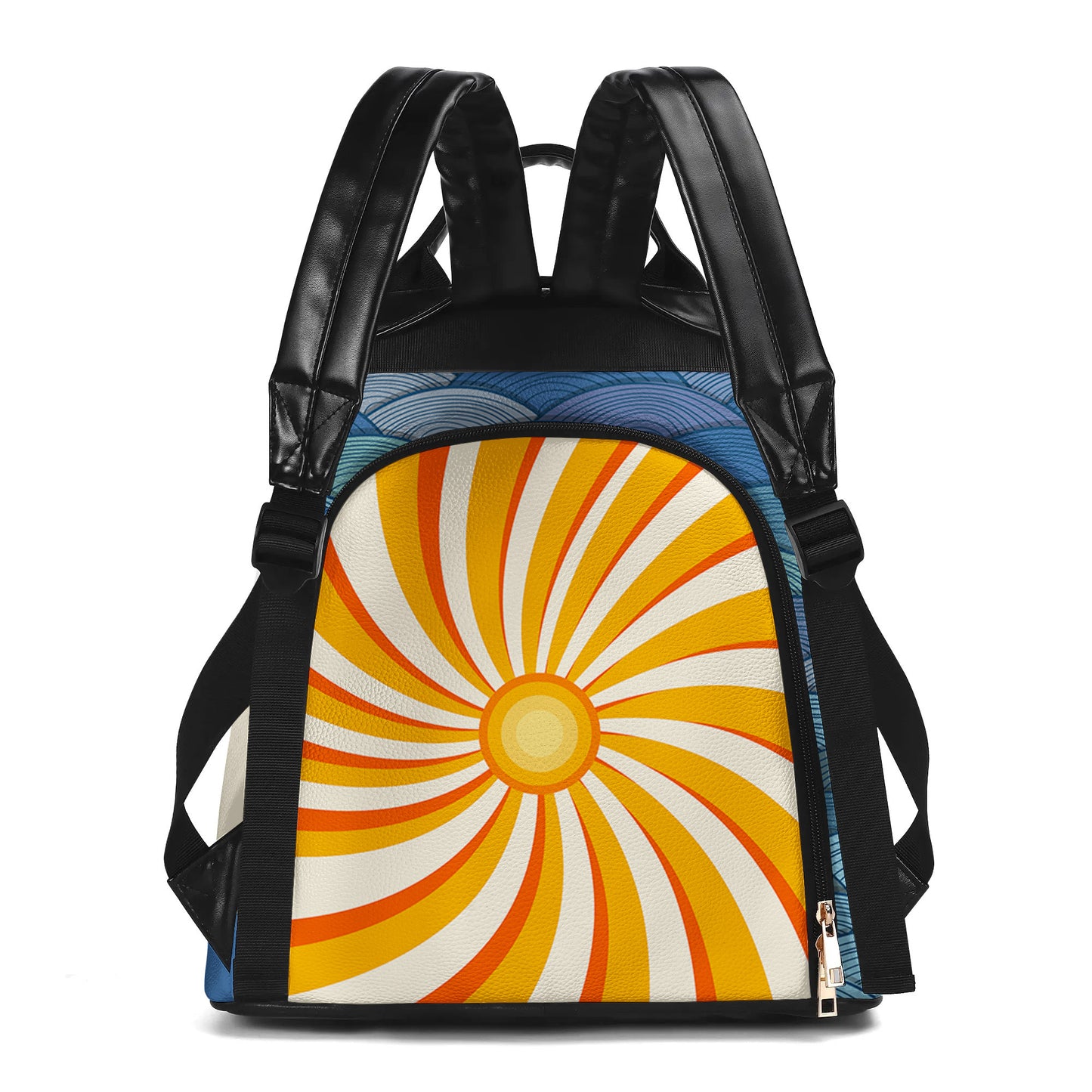 Hecho en Guatemala - Mochila de cuero personalizada - LA007_BP