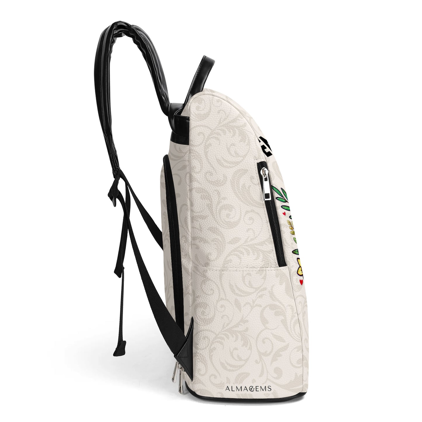 Venezuela está en mi sangre - Mochila de cuero personalizada - LA033_BP