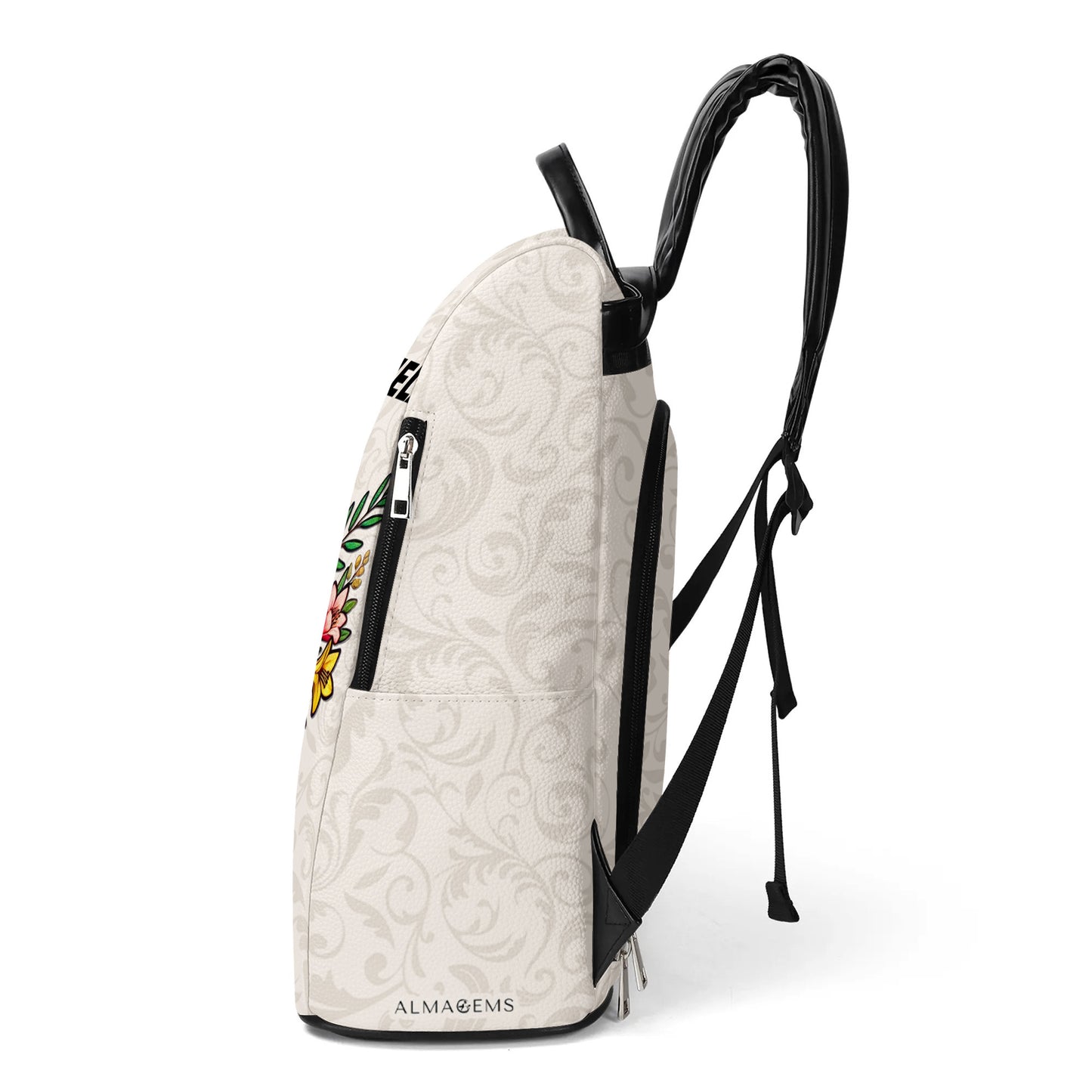 Venezuela está en mi sangre - Mochila de cuero personalizada - LA033_BP