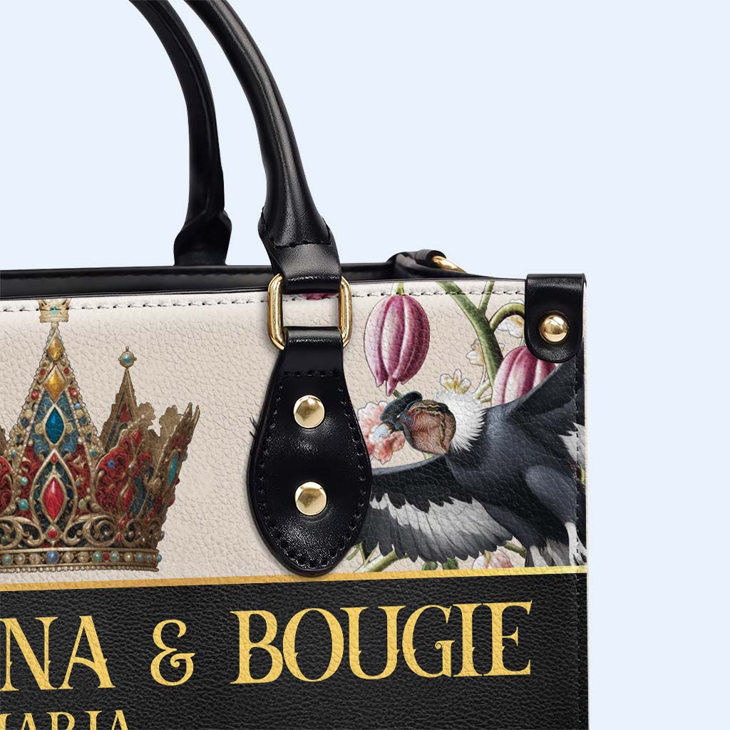 COLOMBIANA & BOUGIE - Bolso de mano personalizado en piel - LA045_HB