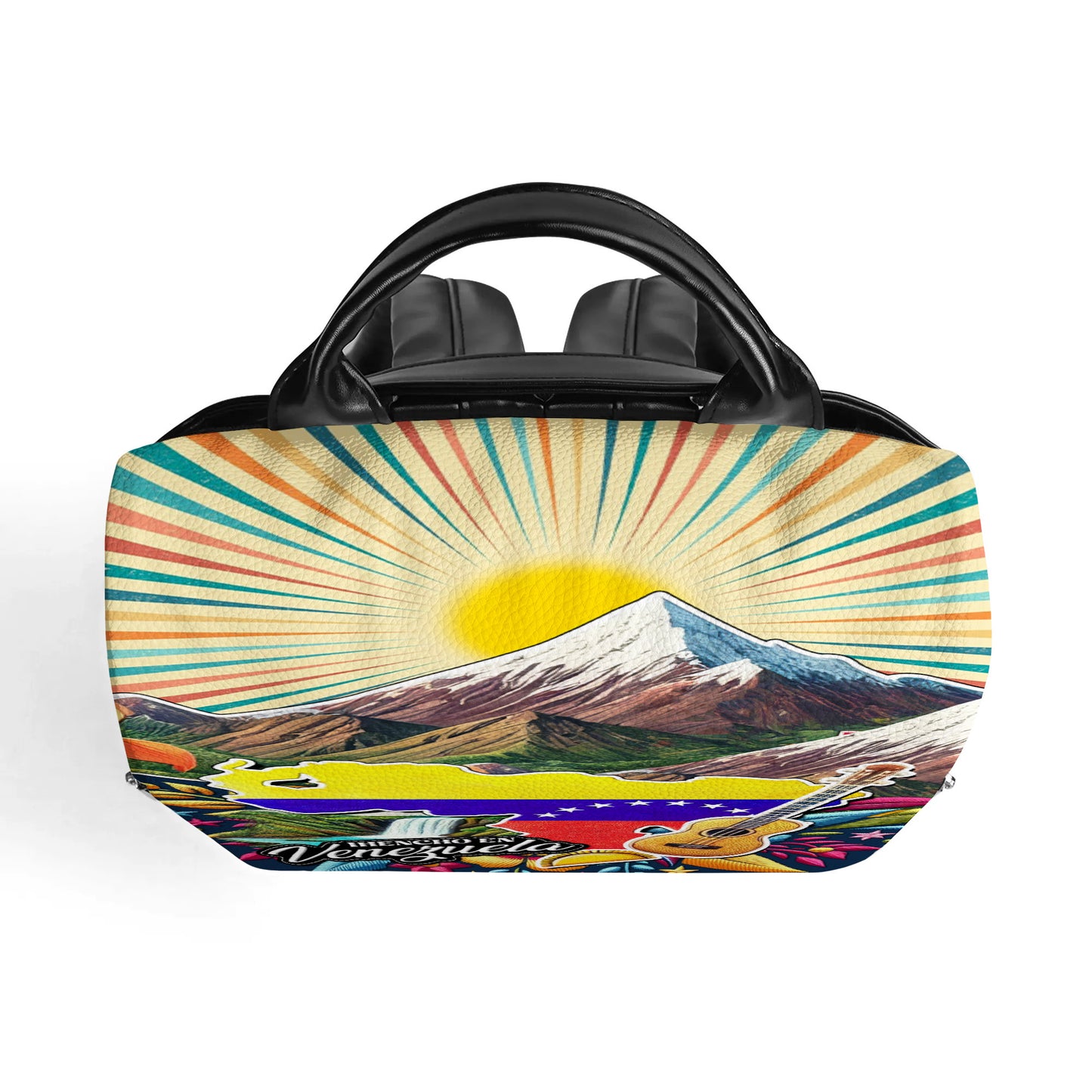 Fabriqué au Venezuela - Sac à dos en cuir personnalisé - LA046_BP