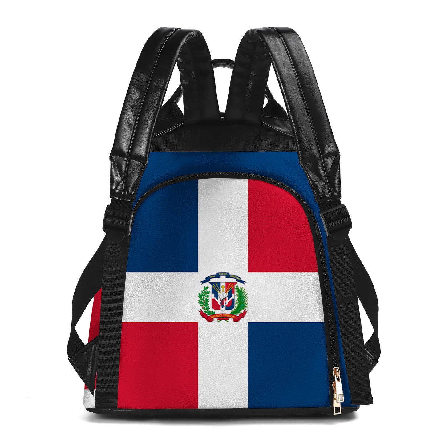 Hecho en República Dominicana - Mochila De Cuero Personalizada - LA051_BP