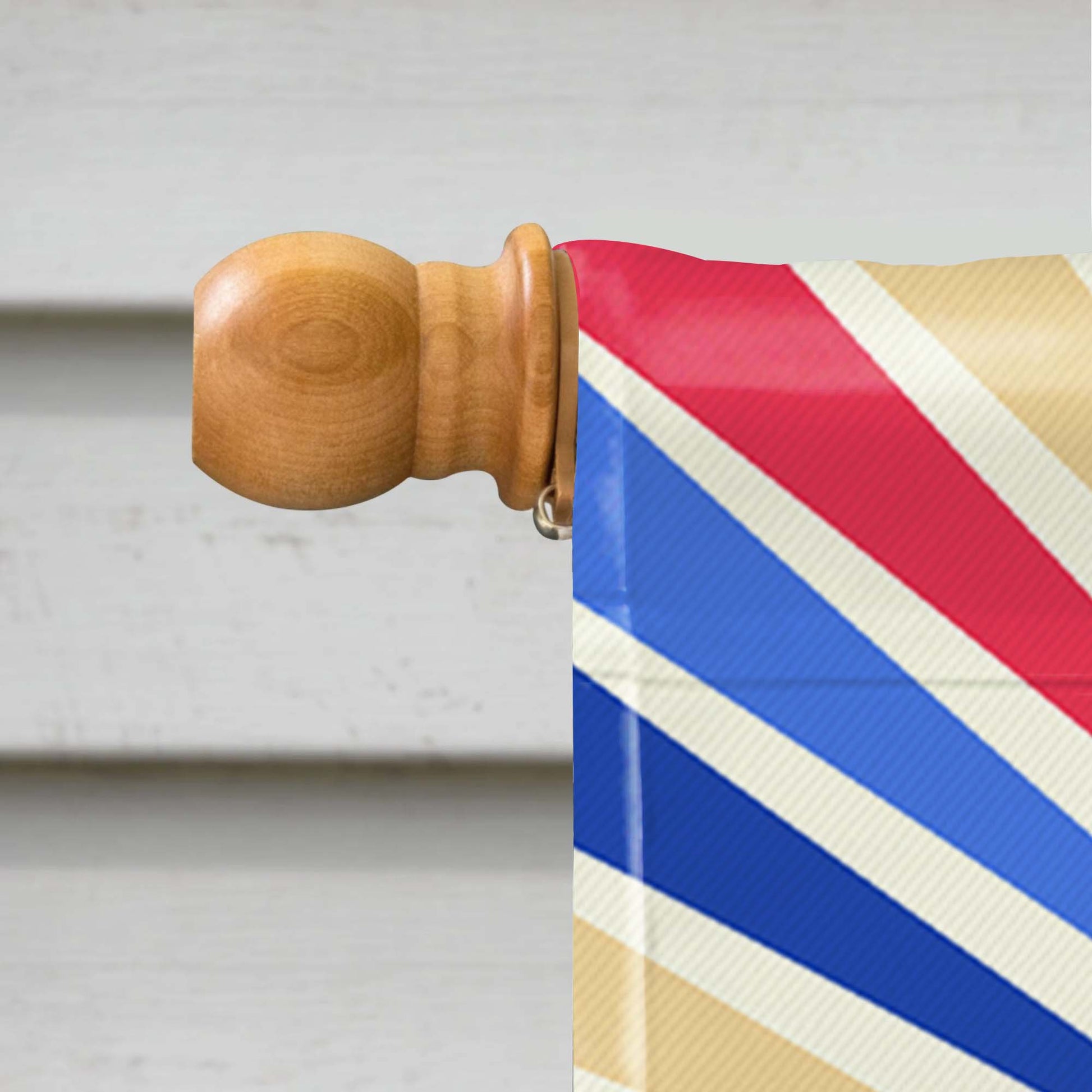 Hecho En Puerto Rico Flag With Traditional Symbols