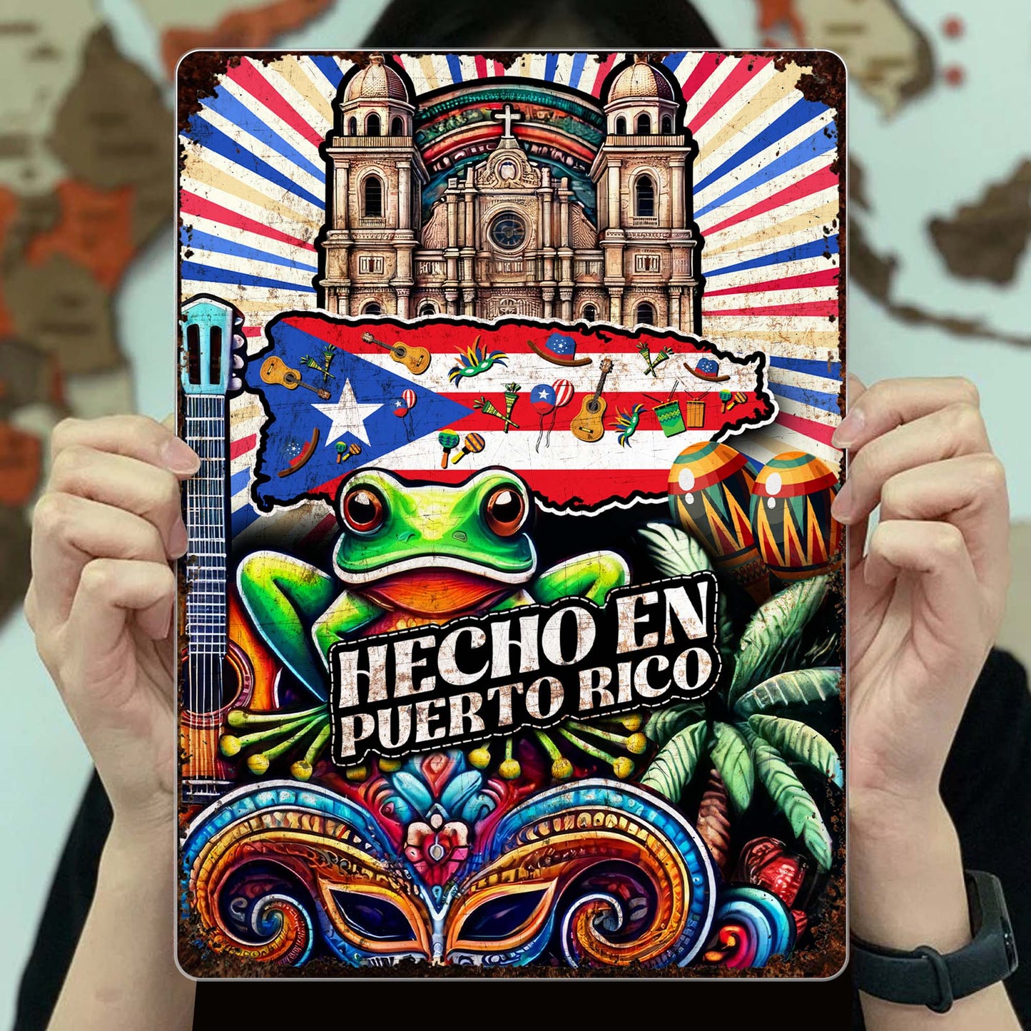 Hecho En Puerto Rico, Vibrant and Cultural Icons