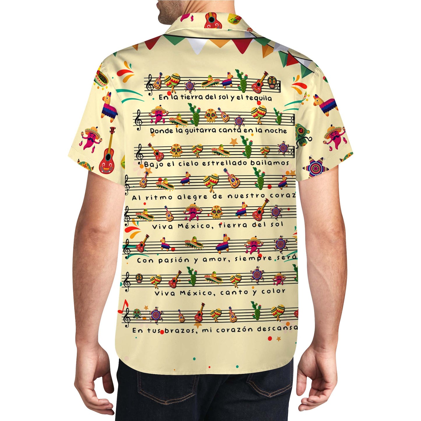 Sheet Music - Personalized Custom Unisex Hawaiian Shirt - ME002_HW