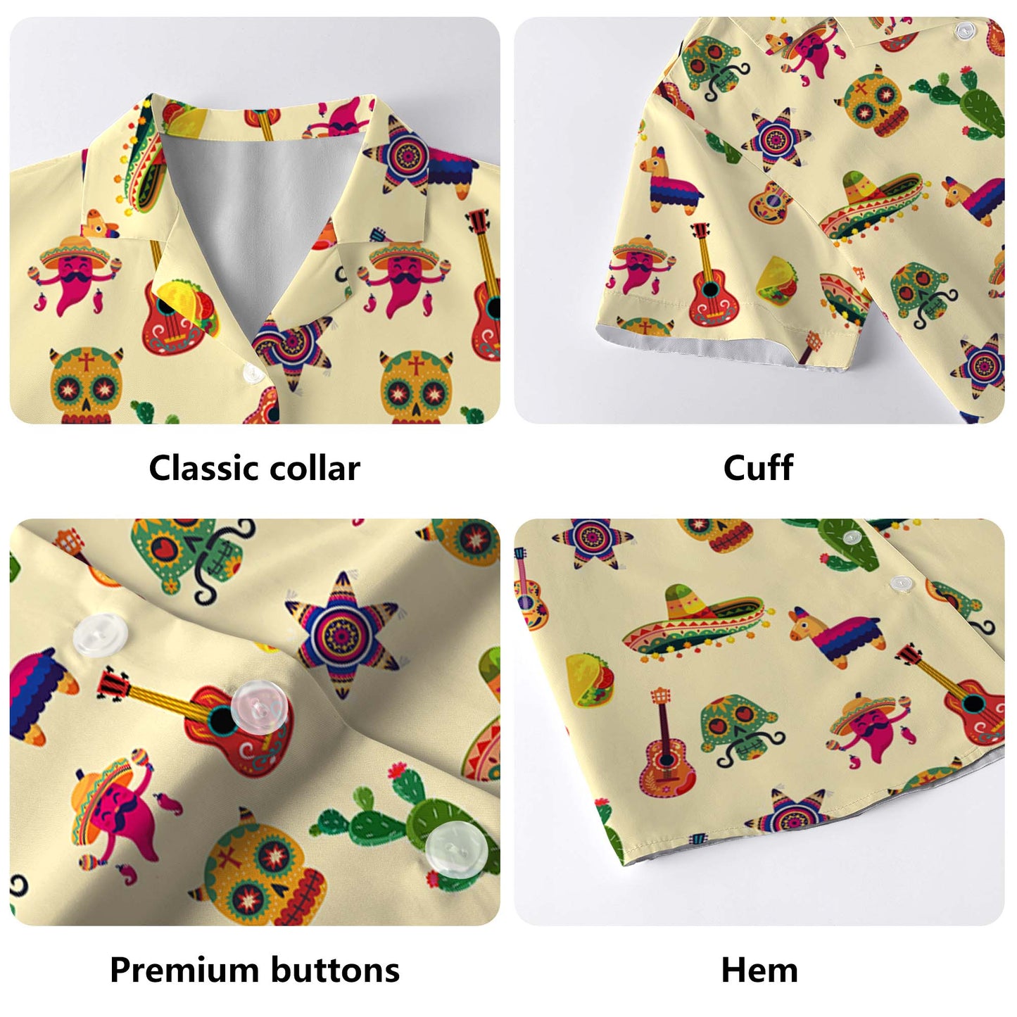 Sheet Music - Personalized Custom Unisex Hawaiian Shirt - ME002_HW