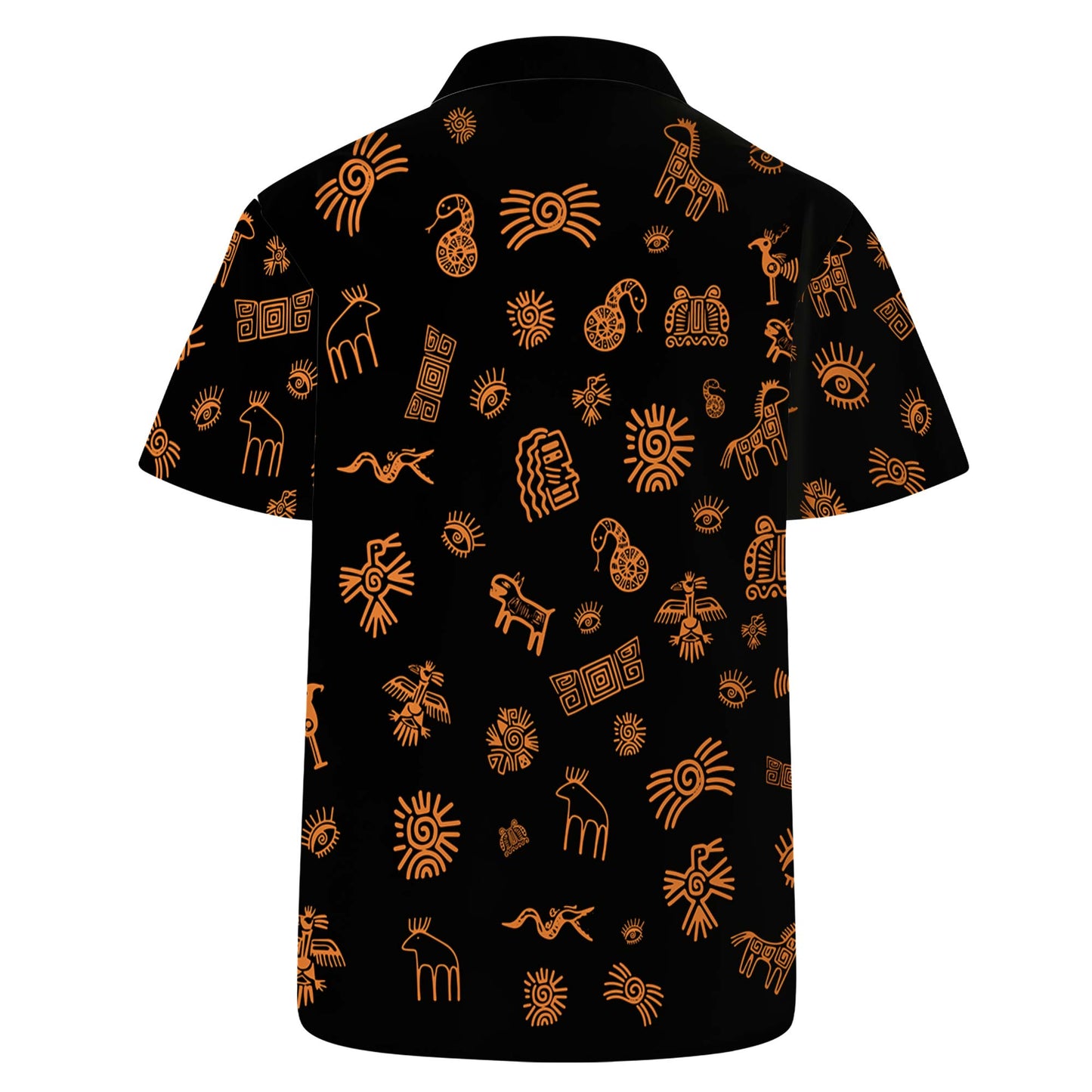 Icono de doodle: Camisa hawaiana unisex personalizada - ME005_HW