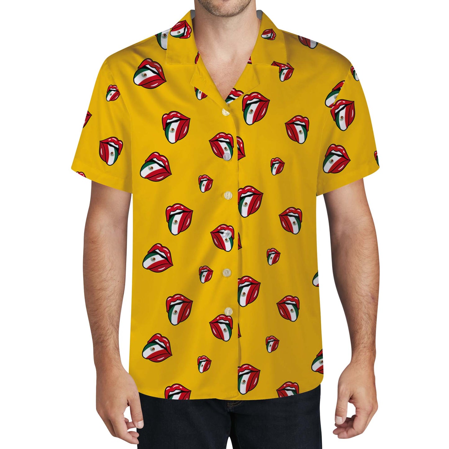 Ne m'obligez pas à utiliser ma voix mexicaine ! - T-shirt hawaïen unisexe personnalisé - ME015_HW