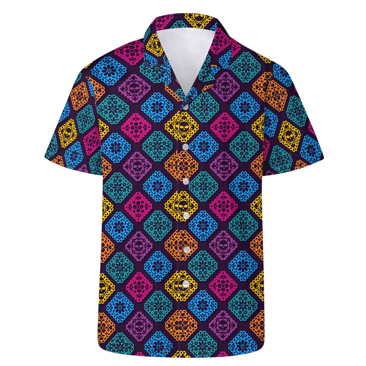 Fiesta Siesta Tequila Repeat - Chemise hawaïenne unisexe personnalisée - ME033_HW