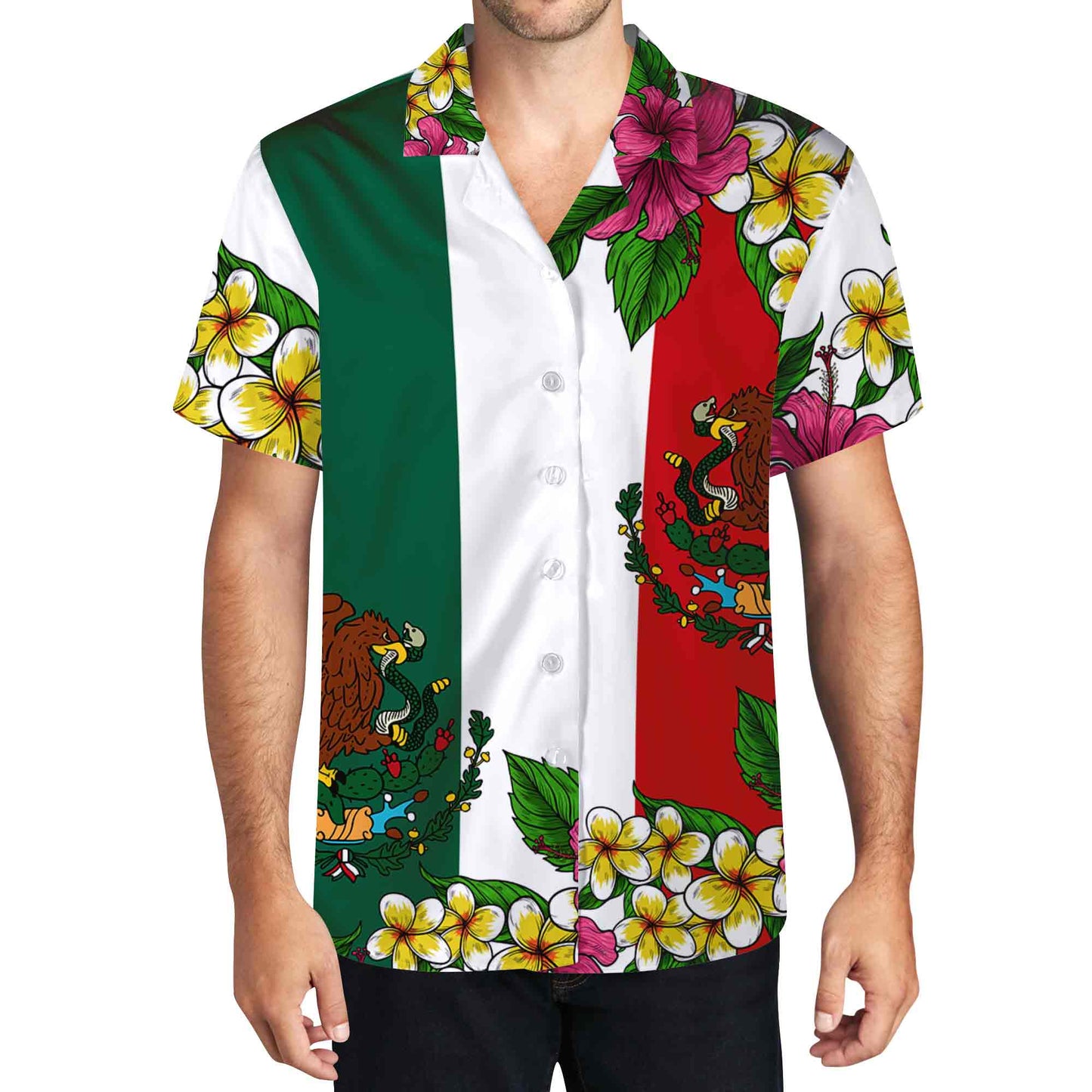 Mexellent - Chemise hawaïenne unisexe personnalisée - ME036_HW