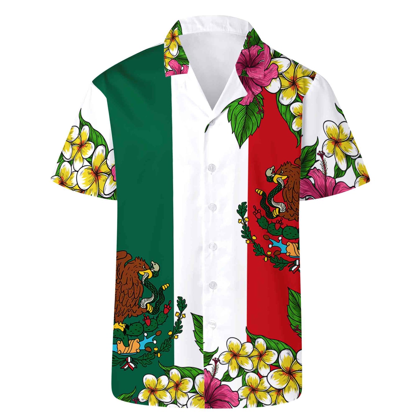 Mexellent - Chemise hawaïenne unisexe personnalisée - ME036_HW