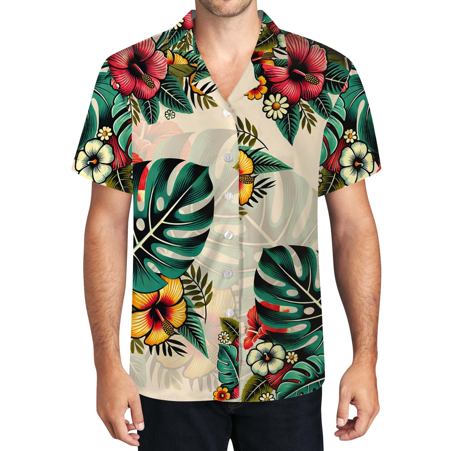 Je suis Mexicain. Quel est ton super pouvoir ? – T-shirt hawaïen unisexe personnalisé – ME039_HW