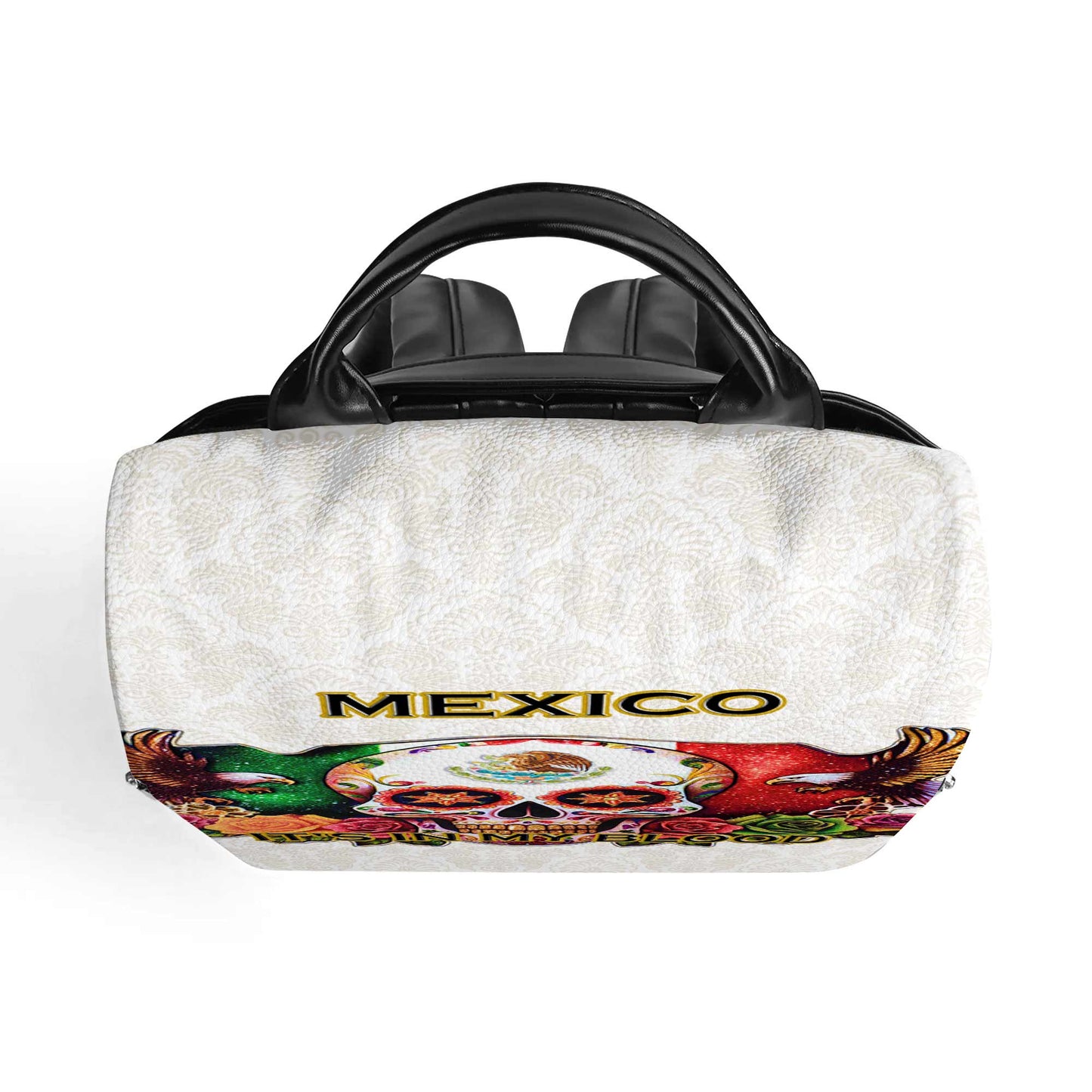MEXIQUE. J'AI L'ÂME DANS LE SANG - Sac à dos en cuir personnalisé - ME047_BP