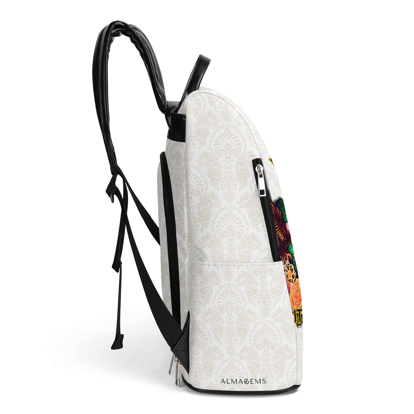 MEXIQUE. J'AI L'ÂME DANS LE SANG - Sac à dos en cuir personnalisé - ME047_BP