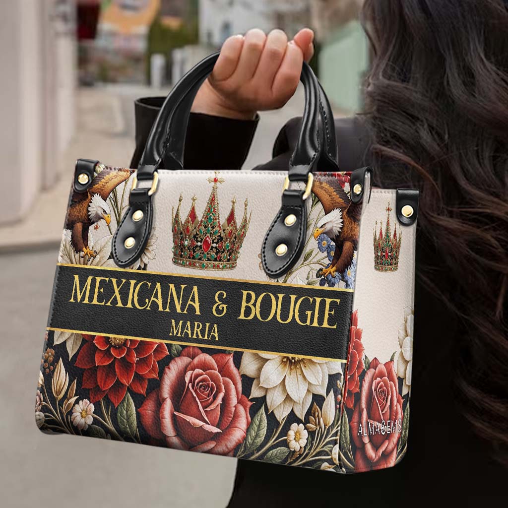 MEXICANA & BOUGIE - Sac à main en cuir personnalisé - ME049_HB