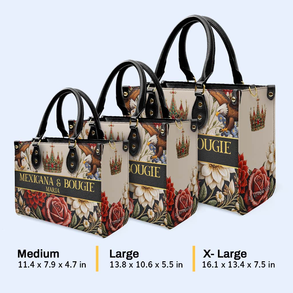MEXICANA & BOUGIE - Sac à main en cuir personnalisé - ME049_HB