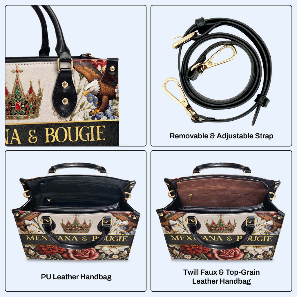 MEXICANA & BOUGIE - Sac à main en cuir personnalisé - ME049_HB