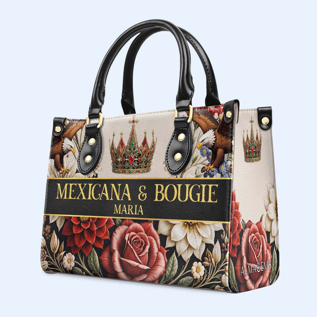 MEXICANA & BOUGIE - Sac à main en cuir personnalisé - ME049_HB