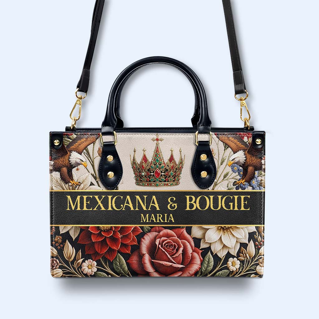 MEXICANA & BOUGIE - Sac à main en cuir personnalisé - ME049_HB