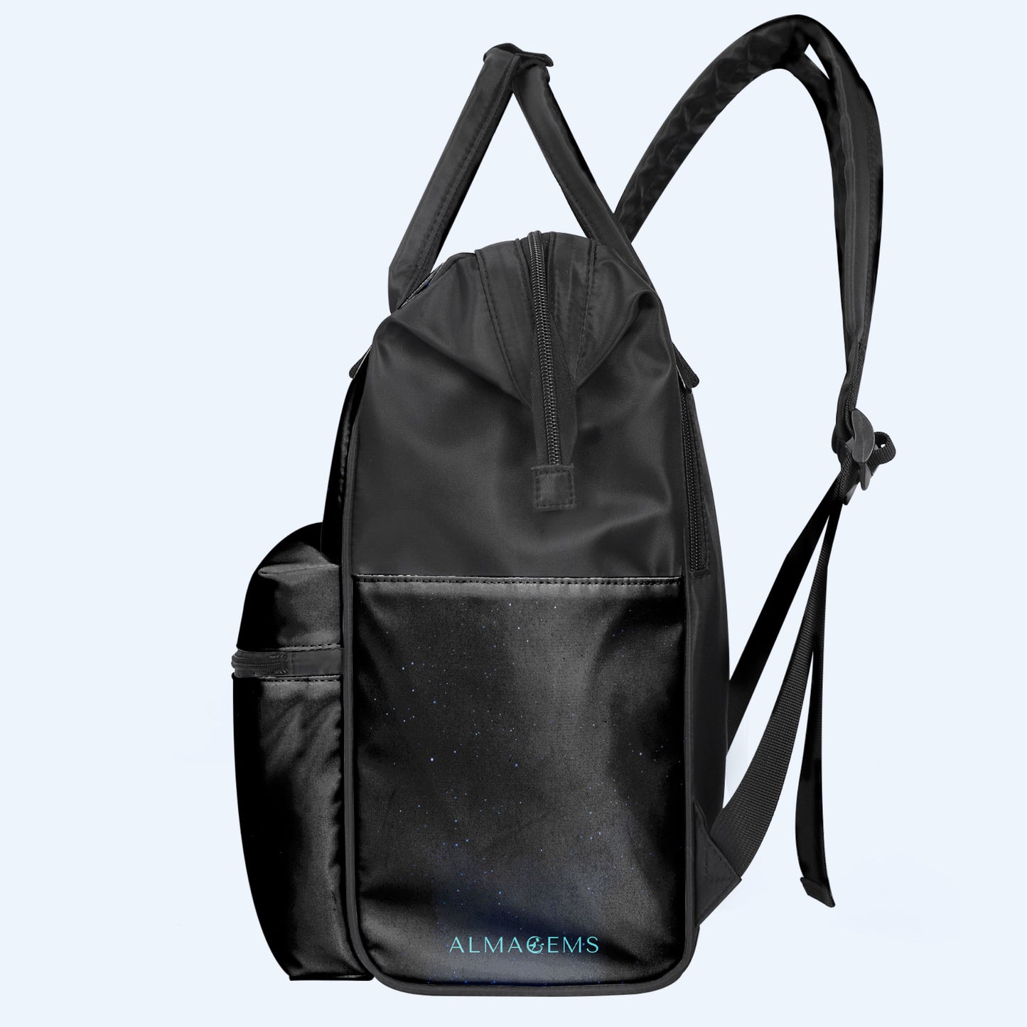 She Who Kneels Before Our Lady Of Guadalupe - Personalized Custom Duckbilled Travel Backpack - ME052_DKB