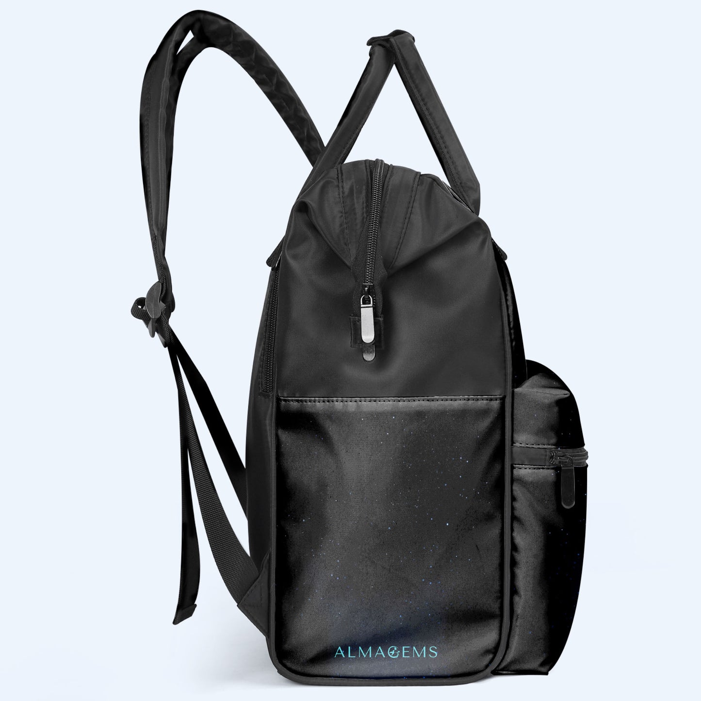 She Who Kneels Before Our Lady Of Guadalupe - Personalized Custom Duckbilled Travel Backpack - ME052_DKB