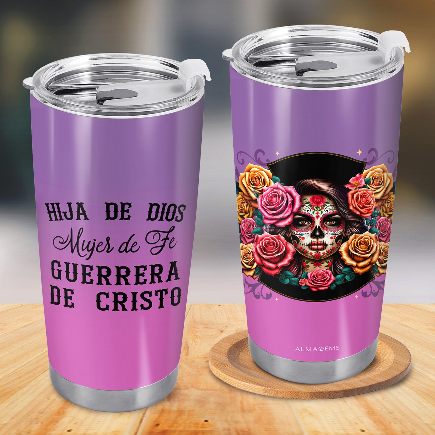 Gobelet personnalisé en acier inoxydable « Hilarante » (590 ml) et « 850 ml » (750 ml) – ME052_TB
