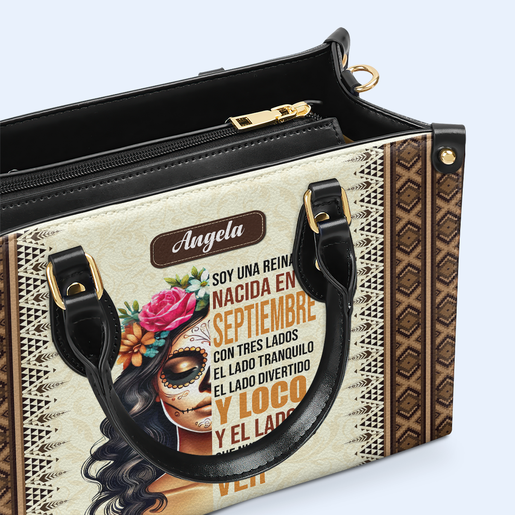 Je suis une reine - Sac à main en cuir personnalisé - ME062_HB