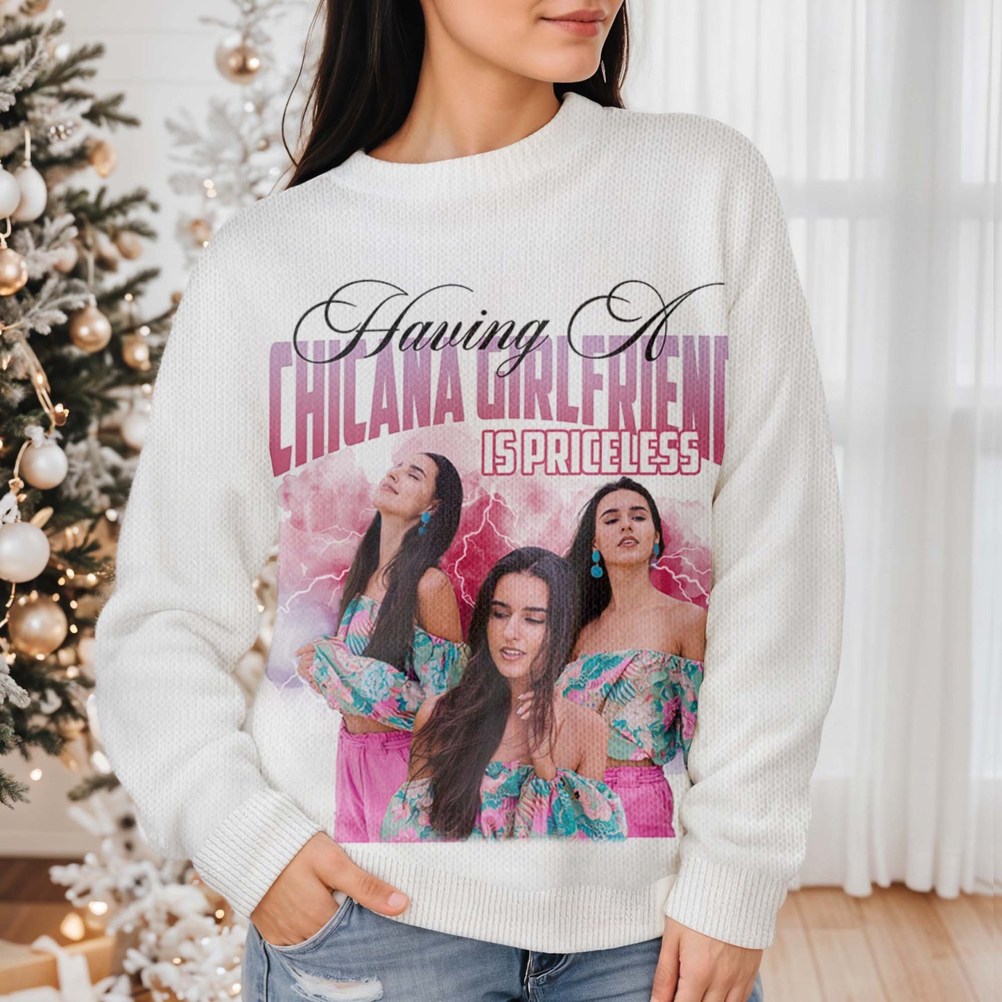 Chicana Girlfriend Is Priceless, Floral Design