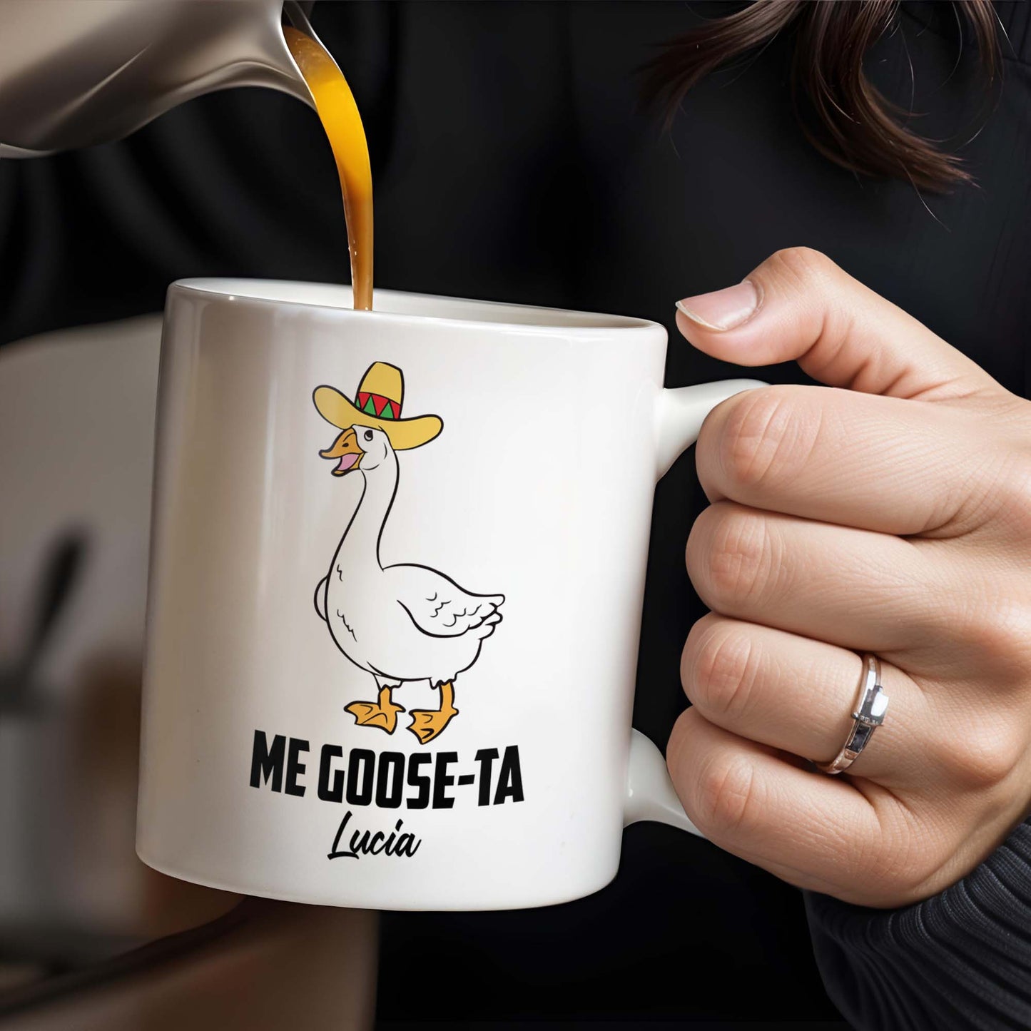 Me Goose-Ta Goose With Sombrero