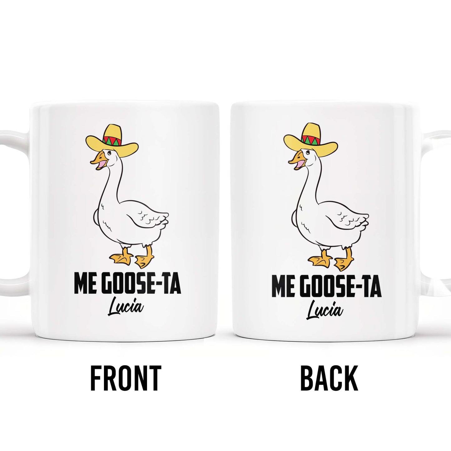 Me Goose-Ta Goose With Sombrero