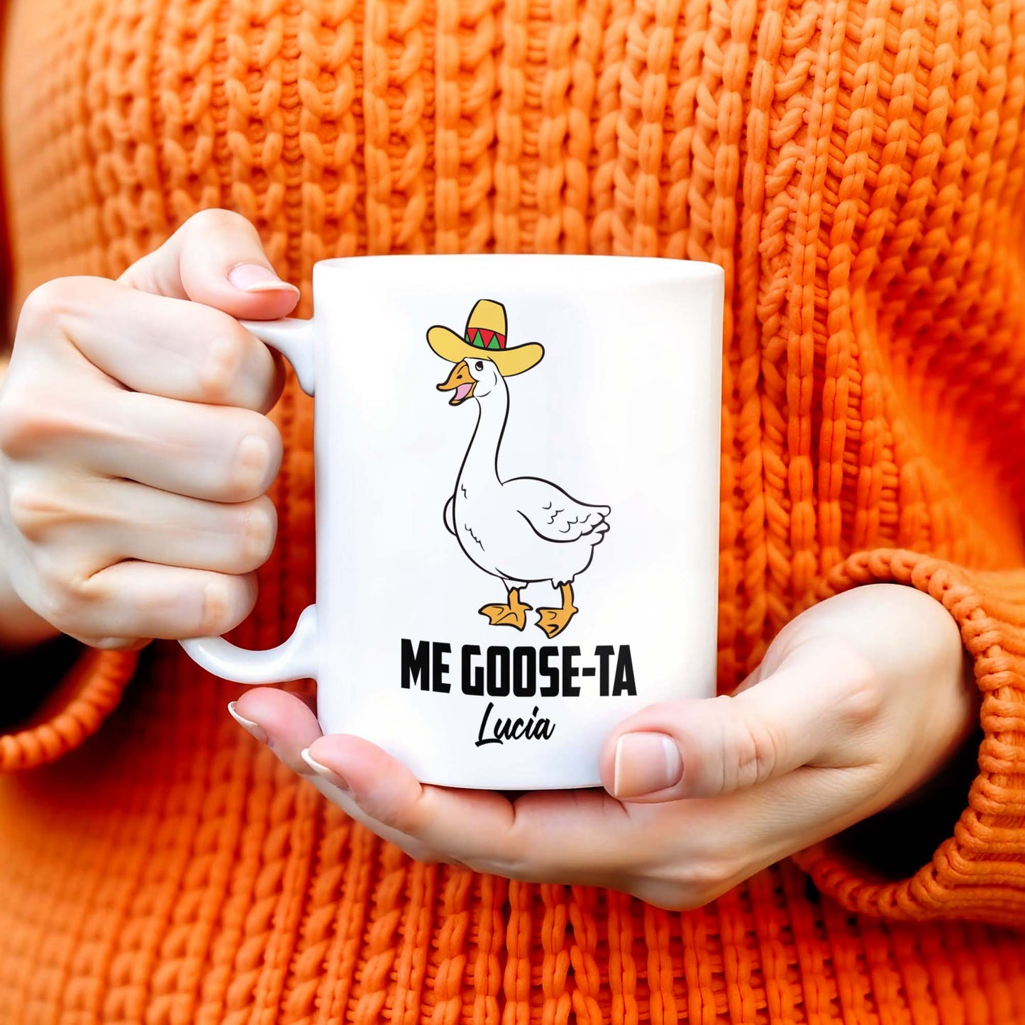 Me Goose-Ta Goose With Sombrero