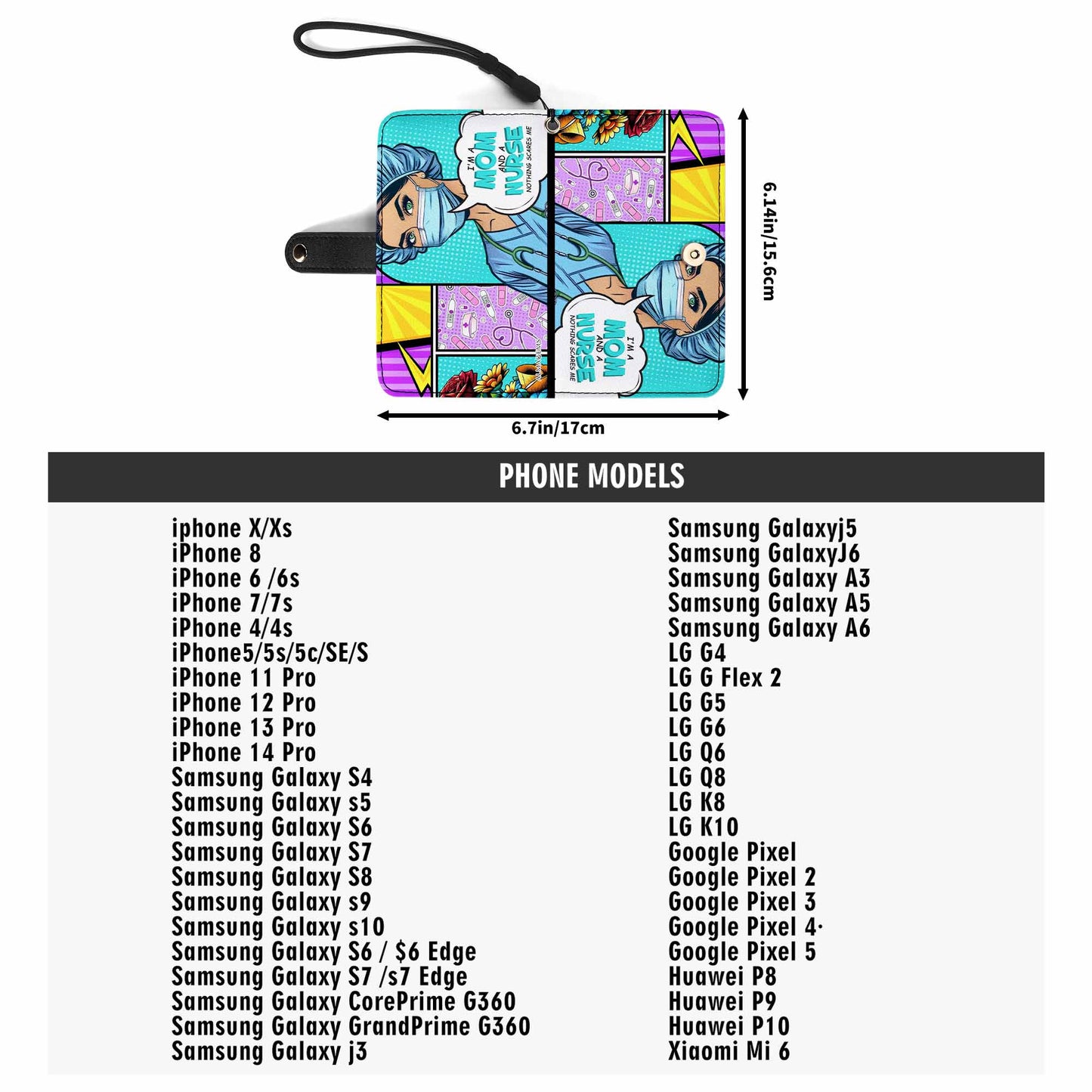 Custom Name And Title "I'm A Mom And..." - Personalized Custom Phone Leather Wallet - MM01PW