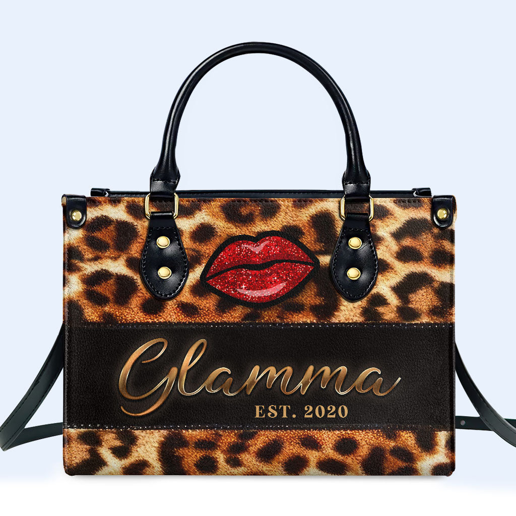 Glamma - Bolso de mano de piel personalizado - MM09